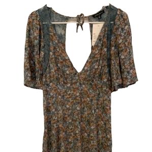 Boho Mini Dress size M